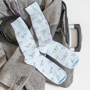 Men’s Socks | Paper Planes and Boats | Ethically